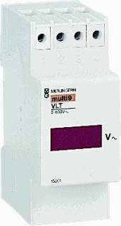 SCHNEIDER ELECTRIC VOLTMETER DIGITAAL 0-600 VAC VLT-D 1% ? 1 DIGIT. 