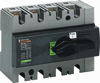 SCHNEIDER ELECTRIC COMPACT INS100 4P LASTSCHEIDER VAST ZWART