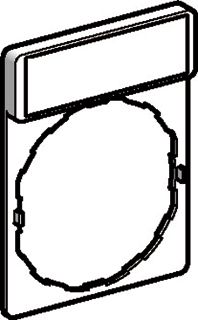SCHNEIDER ELECTRIC HARMONY XB4 / XB5 SCHILD 30X40MM MET ETIKET 8X27MM START