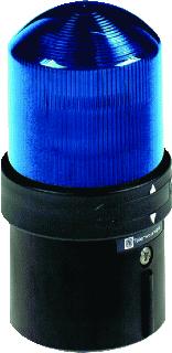 SCHNEIDER LICHTBAKEN (SIGNAALKOLOM) KNIPPEREND LICHT LED-24VAC/DC INCL. KLEUR LENS: BLAUW 70MM ROND.