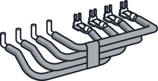 SCHNEIDER ELECTRIC LINERGY FT OMSCHAKELING-VOEDINGSCONNECTOR 4P ACCESSOIRES TESYS D LC1D80