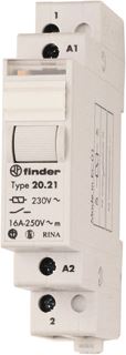 FINDER IMPULSRELAIS 17,4 MM BREED 1 MAAKCONTACT 16 A /250VAC SPOELSPANNING 24VDC CONTACTMATERIAAL AGSNO2