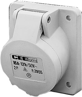 MENNEKES CEE AANBOUW CONTACTDOOS 2P 32A 42V XD