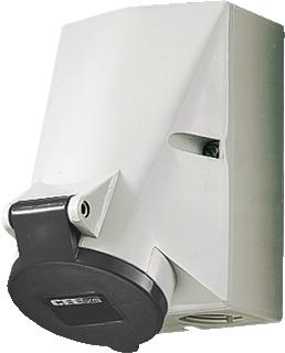 MENNEKES CEE WAND CONTACTDOOS 7P 16A 500V VN