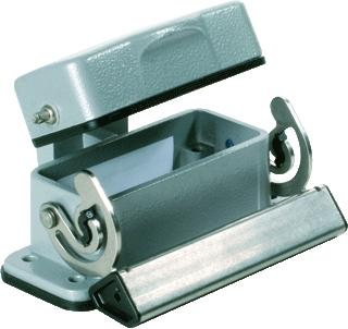 WEIDMULLER RECHTHOEKIGE (INDUSTRIE) CONNECTOR (BXDXH) 75.9X84X37.5MM LENGTE 84MM UITVOERING BEHUIZING AANBOUWBEHUIZING BEHUIZING ALUMINIUM POSITIE KABELTOEVOER OVERIG TYPE VERGRENDELING LANGSBEUGEL RECHTHOEKIG MET KLAPD