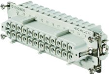 WEIDMULLER MODULAIRE CONNECTOR UITVOERING JACK (CHASSISDEEL) GESCHIKT VOOR MASSIEVE ADER GESCHIKT VOOR RONDE KABEL GESCHIKT VOOR SNOERDRAADGELEIDER GESCHIKT VOOR PLATTE KABEL