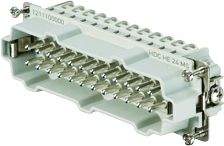 WEIDMULLER MODULAIRE CONNECTOR PLUG (STEKER) GESCHIKT VOOR MASSIEVE ADER GESCHIKT VOOR RONDE KABEL AANSLUITWIJZE KRIMP GESCHIKT VOOR SNOERDRAADGELEIDER GESCHIKT VOOR PLATTE KABEL