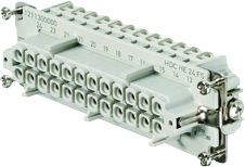 WEIDMULLER MODULAIRE CONNECTOR UITVOERING JACK (CHASSISDEEL) GESCHIKT VOOR MASSIEVE ADER AWG-BEREIK 12 20 GESCHIKT VOOR RONDE KABEL GESCHIKT VOOR SNOERDRAADGELEIDER GESCHIKT VOOR PLATTE KABEL VROUWELIJK