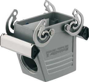 WEIDMULLER RECHTHOEKIGE (INDUSTRIE) CONNECTOR (BXHXL) 55X72X110.5MM UITVOERING BEHUIZING STEKKERBEHUIZING BEHUIZING ALUMINIUM POSITIE KABELTOEVOER ZIJ TYPE VERGRENDELING DWARSBEUGEL RECHTHOEKIG 1 LEIDINGINVOERINGEN GEBR