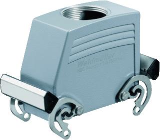 WEIDMULLER RECHTHOEKIGE (INDUSTRIE) CONNECTOR (BXDXH) 55X93.3X75.11MM LENGTE 131MM UITVOERING BEHUIZING STEKKERBEHUIZING BEHUIZING ALUMINIUM POSITIE KABELTOEVOER BOVEN TYPE VERGRENDELING DWARSBEUGEL RECHTHOEKIG 1 SPARIN