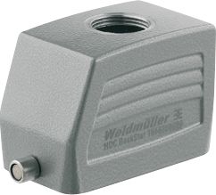 WEIDMULLER RECHTHOEKIGE (INDUSTRIE) CONNECTOR (BXHXL) 43X52X87.5MM UITVOERING BEHUIZING STEKKERBEHUIZING BEHUIZING ALUMINIUM POSITIE KABELTOEVOER BOVEN TYPE VERGRENDELING LANGSBEUGEL RECHTHOEKIG 1 SPARINGEN GEBRUIKSTEMP