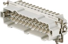 WEIDMULLER MODULAIRE CONNECTOR PLUG (STEKER) GESCHIKT VOOR MASSIEVE ADER GESCHIKT VOOR RONDE KABEL AANSLUITWIJZE KRIMP GESCHIKT VOOR SNOERDRAADGELEIDER GESCHIKT VOOR PLATTE KABEL