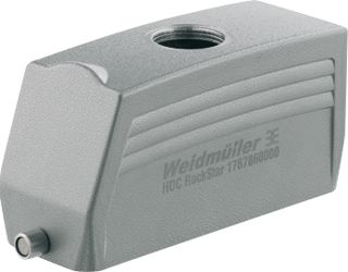 WEIDMULLER RECHTHOEKIGE (INDUSTRIE) CONNECTOR (BXHXL) 45.5X61X135.5MM UITVOERING BEHUIZING STEKKERBEHUIZING BEHUIZING ALUMINIUM POSITIE KABELTOEVOER BOVEN TYPE VERGRENDELING LANGSBEUGEL RECHTHOEKIG 1 SPARINGEN GEBRUIKST