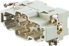 WEIDMULLER MODULAIRE CONNECTOR PLUG (STEKER) GESCHIKT VOOR MASSIEVE ADER GESCHIKT VOOR RONDE KABEL AANSLUITWIJZE KRIMP GESCHIKT VOOR SNOERDRAADGELEIDER GESCHIKT VOOR PLATTE KABEL