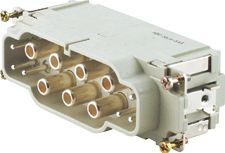 WEIDMULLER MODULAIRE CONNECTOR PLUG (STEKER) GESCHIKT VOOR MASSIEVE ADER GESCHIKT VOOR RONDE KABEL AANSLUITWIJZE KRIMP GESCHIKT VOOR SNOERDRAADGELEIDER GESCHIKT VOOR PLATTE KABEL