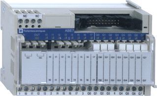 SCHNEIDER ELECTRIC ADVANTYS TELEFAST ABE7 AANSLUITBASIS ELEKTROMECHANISCH RELAIS 16O 5MM