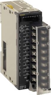 OMRON MODULAR PLC CJ-SERIE DIGITALE I/O UNITS 16 X OUTPUT RELAIS UITGANGEN 24VDC/250 VAC/2A AFZONDERLIJKE COMMON KLEMMENBLOK 