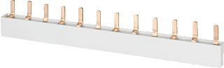 SIEMENS PIN BUSBAR 10 SQMM CONNECTION: 6X1-PHASE SAFE-TO-TOUCH 
