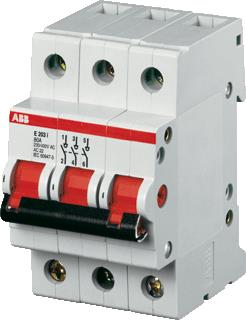 ABB LASTSCHEIDER 3-POLIG 80A 400V SCHROEF IP20 ROOD