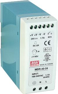 MEANWELL VOEDING MDR40-12VDC-3-33A