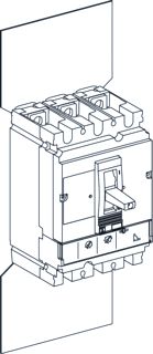 SCHNEIDER ELECTRIC COMPACT ISOLATIESCHERMEN 3P POOLSTEEK 45MM (1ST=2)