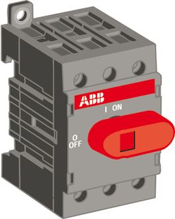 ABB LASTSCHAKELAAR UL-CSA 3-POLIG 30 A BODEM-DIN-RAIL MONTAGE OT30F3