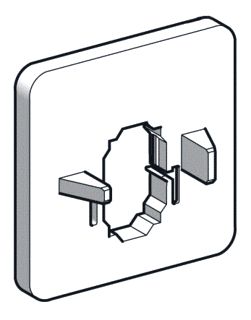 SCHNEIDER ELECTRIC MONTAGESET VOOR MAN. BEDIENING SET VAN 5 ACCESSOIRES TESYS VARIO