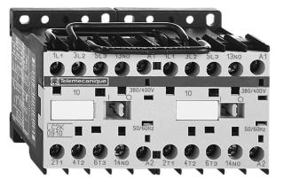 SCHNEIDER ELECTRIC TESYS D OMKEERCONT. 9A 3M/HC:M+V MECHANISCH VERG.-STUURSPANNING: 400VAC