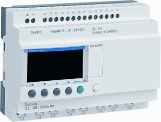 SCHNEIDER ELECTRIC ZELIO LOGIC COMPACTE SMART RELAIS 20 I/O 12 VDC MET KLOK / DISPLAY