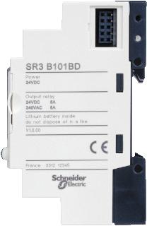 SCHNEIDER ELECTRIC ZELIO LOGIC MODULAIRE SMART RELAIS 10 I/O 24V DC MET KLOK / DISPLAY