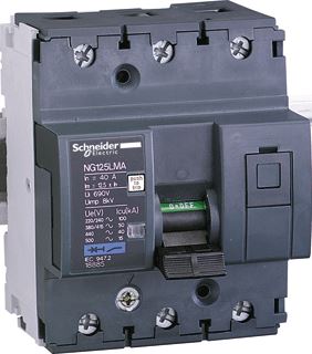 SCHNEIDER ELECTRIC AUTOMAAT NG125L 3-POLIG MA4 