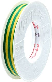 COROPLAST ROL TAPE 25X15MM GROEN-GEEL