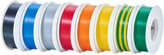 COROPLAST ROL TAPE 25X15MM ZWART