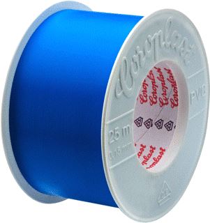 COROPLAST ROL TAPE 25X50MM BLAUW