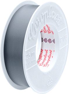 COROPLAST ROL TAPE 25X25MM GRIJS