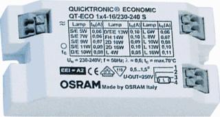 OSRAM QUICKTRONIC QTECO 1X4-16 