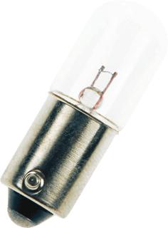 BAILEY BAYONET CAP MINIATUUR LAMP TUBE BA9S HELDER 5V 0.45W 90MA 2000U 10X28MM 