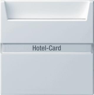 GIRA HOTEL-CARD DRUKCONTACT WIT GLANZEND SYSTEEM 55 