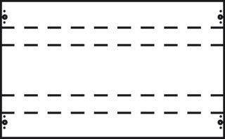 ABB MONTAGEKIT VOOR RIJGKLEMMEN 300X500X200MM 