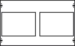 ABB MONTAGEKIT VOOR 4XNH00 300X500MM 