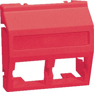 LEGRAND DATAKAP 2XRJ45 WIT R9010 FRAME ROOD 