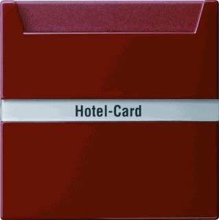 GIRA HOTEL-CARD DRUKCONTACT ROOD S-COLOR 