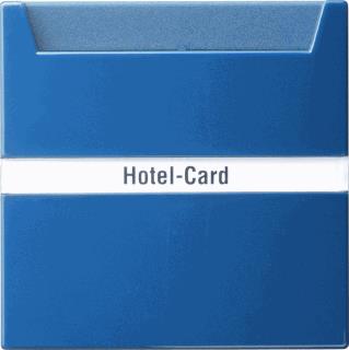 GIRA HOTEL-CARD DRUKCONTACT BLAUW S-COLOR 