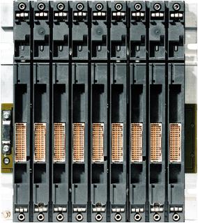 SIEMENS SIMATIC S7-400 ER1 EXP. RACK WITH 18 SLOTS,F. SIGNAL MODULES ONLY 2 REDUNDANT PS PLUGGABLE 