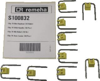 REMEHA CALENTA CLIP 26 MET HANDVAT PRIJS=PER 10 STUKS 