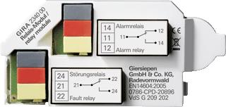 GIRA MODULE RELAIS ROOKMELDER DUAL 