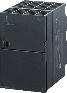 SIEMENS SIMATIC S7-300 STABILIZED POWER SUPPLY PS307 INPUT: 120/230 V AC OUTPUT: DC 24 V DC/10 A 