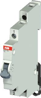 ABB AAN-UIT SCHAKELAAR SYSTEM PRO-M COMPACT 16A 1M B-9MM DIN-RAIL MONTAGE VOOR 45MM OPENING-