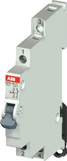 ABB STUURSTROOMSCHAKELAAR SYSTEM PRO-M COMPACT 16A 1M-1V B-9MM DIN-RAIL MONT-VOOR 45MM OPENING 