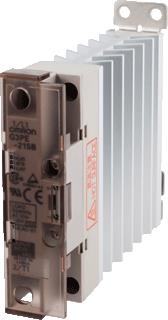 OMRON G3PE SOLID-STATERELAIS 1 FASE 100-240 VAC SECUNDAIR 25A STUURSPANNING 12-24VDC MONTAGE DIN-RAIL OF SCHROEFMONTAGE 